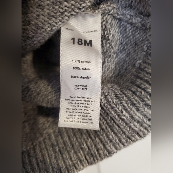 Baby B'gosh  Boys Sweater 100% cotton size 18months - Picture 4 of 4